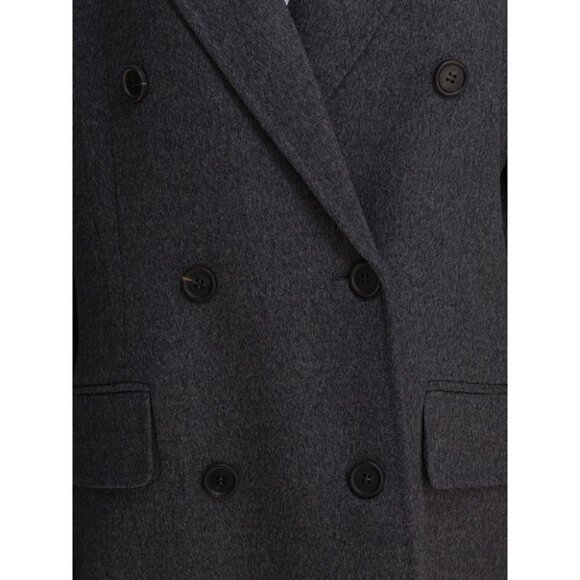 Prada Double-Breasted Wool And Cashmere Coat tag size 38 Women - Picture 3 of 4